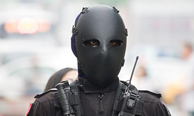 Bulletproof anti riot mask