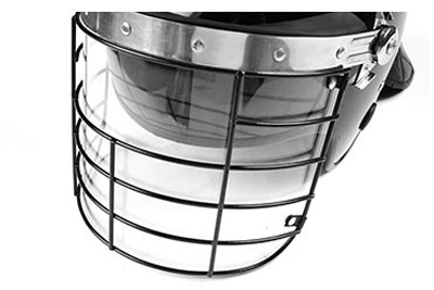 Riot helmet with visor