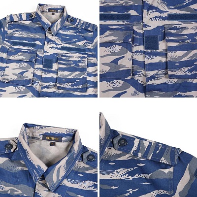 Indumento di BDU Blue Tiger Stripe