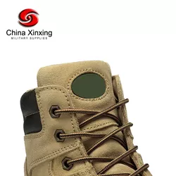 Toe protection military safety shoes