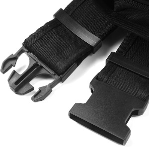 Black multifunctional army military tactical belt 