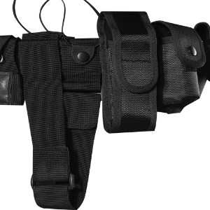 Black multifunctional army military tactical belt 