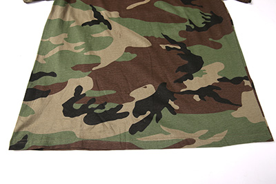 Woodland camouflage T shirt