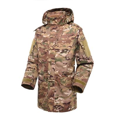Multicam militare inverno fleece jacket parka