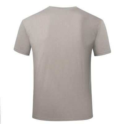 OEM esercito di cotone grigio manica corta T-shirt