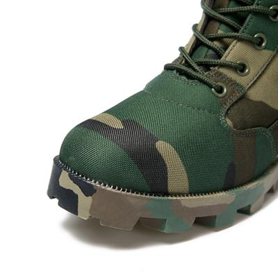 Army Camouflage Green 600D Ployester Military Combat Jungle Boots Stivali da trekking