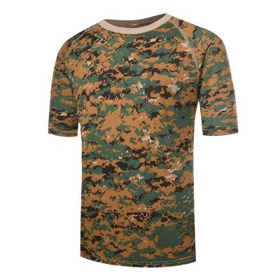 T-shirt a maniche corte mimetica giungla militare