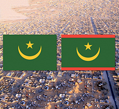 Bandiera nazionale della Mauritania